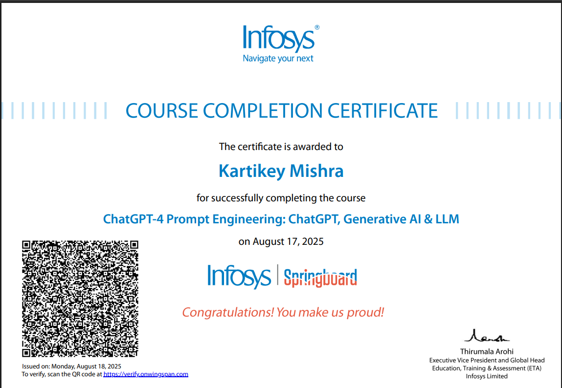 Certificate 2
